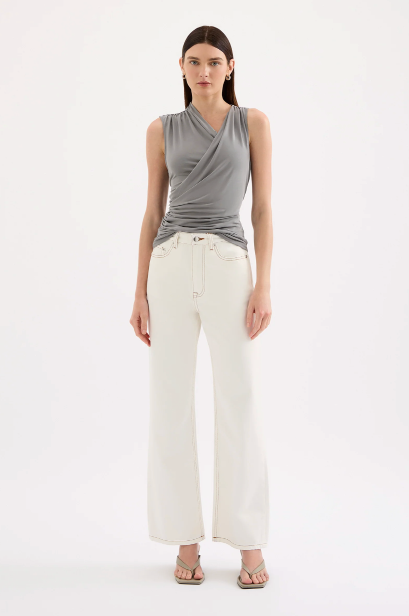 NUDE LUCY Organic Relaxed Leg Jean SALT