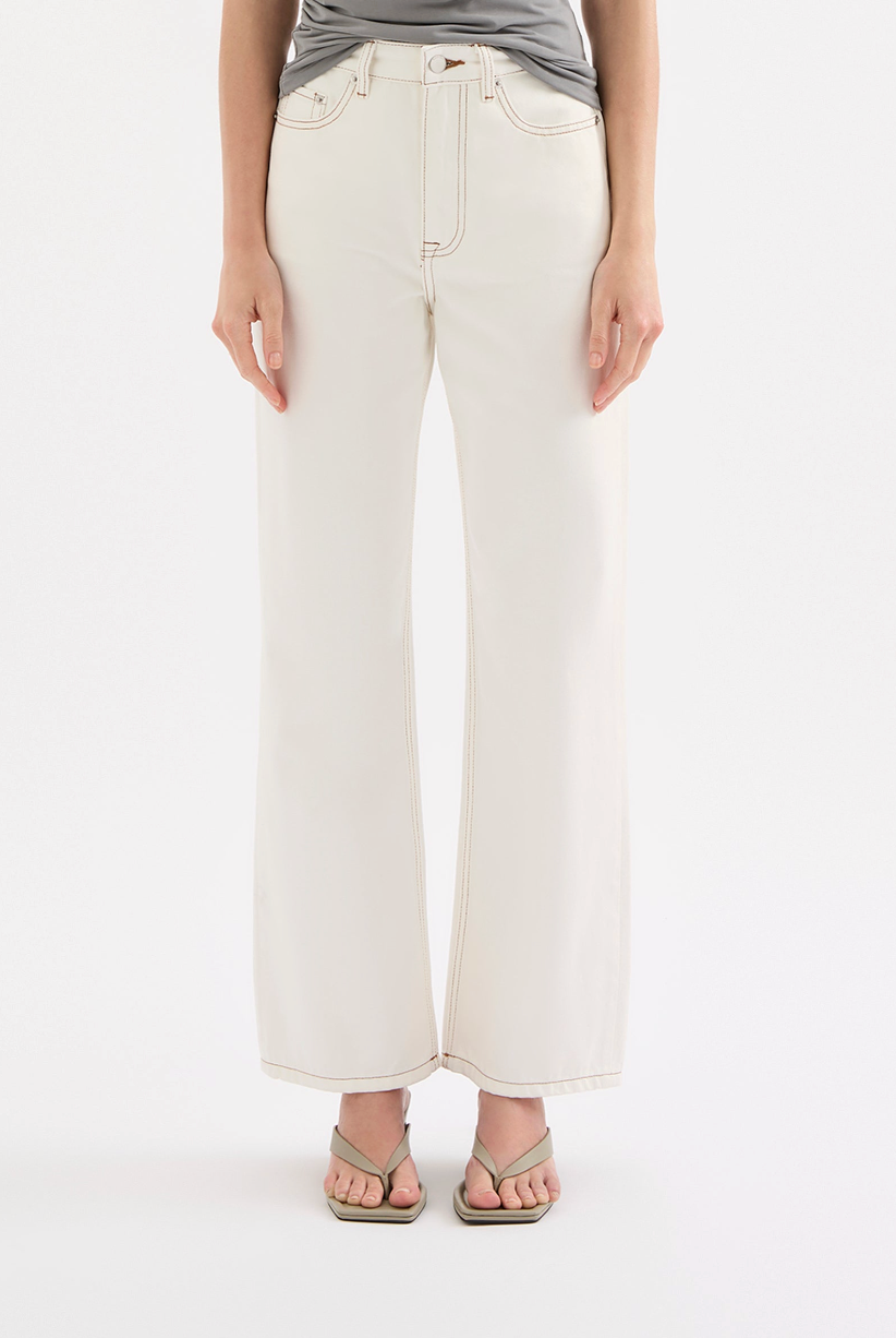 NUDE LUCY Organic Relaxed Leg Jean SALT