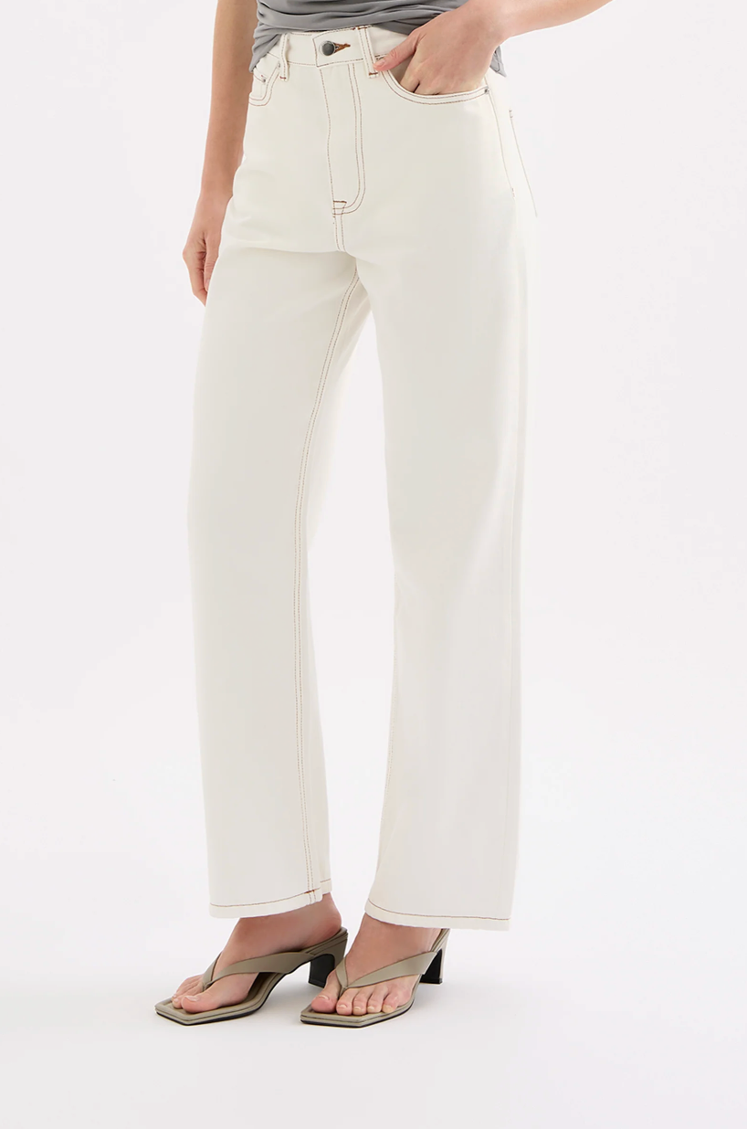 NUDE LUCY Organic Relaxed Leg Jean SALT