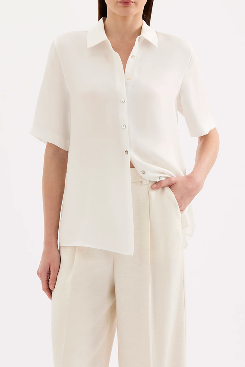 NUDE LUCY Beckett Shirt SALT