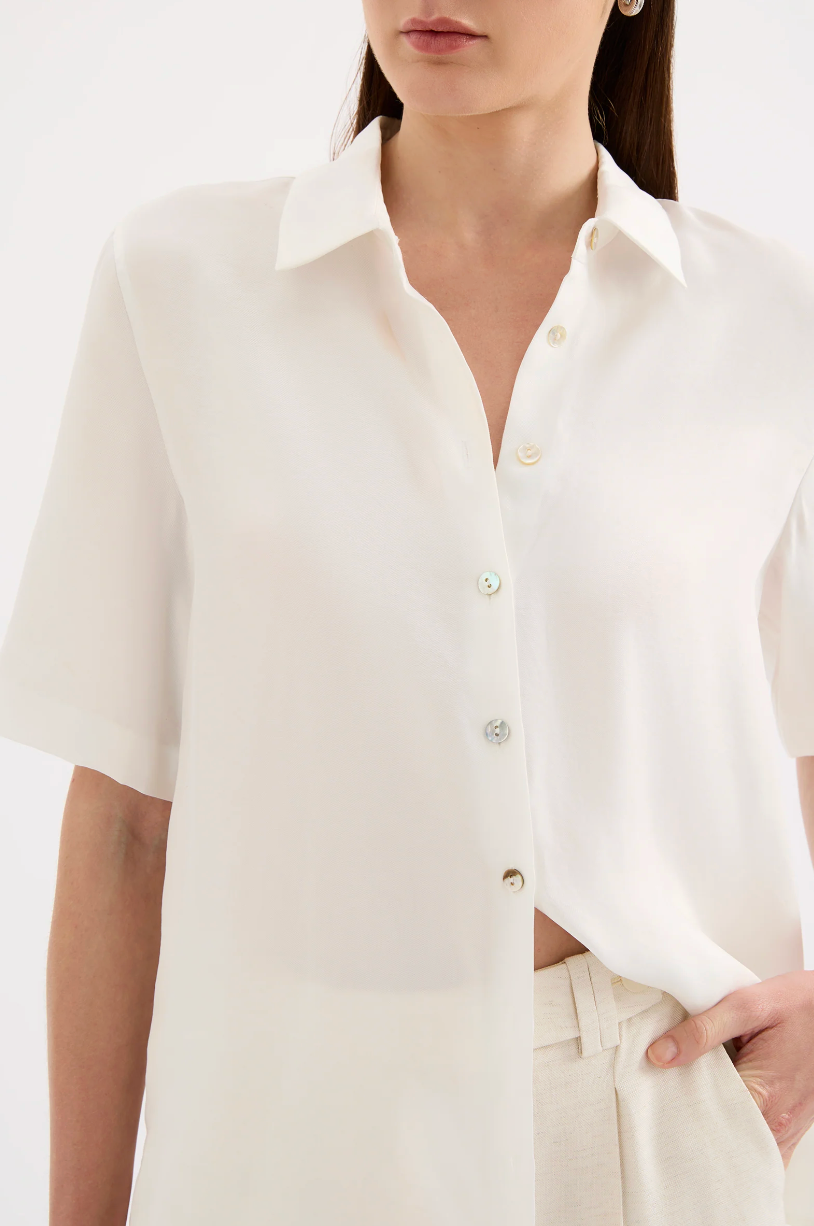 NUDE LUCY Beckett Shirt SALT