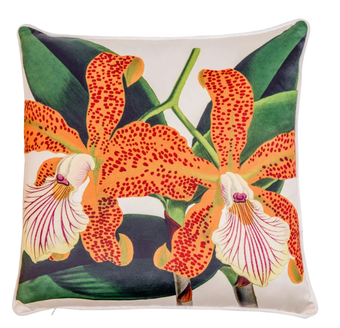 CAM Jungla Cushion Cover Cattleya Orchid