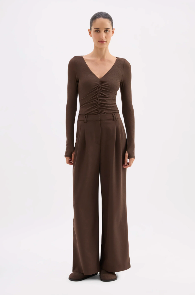 NUDE LUCY Abigail Pant WALNUT