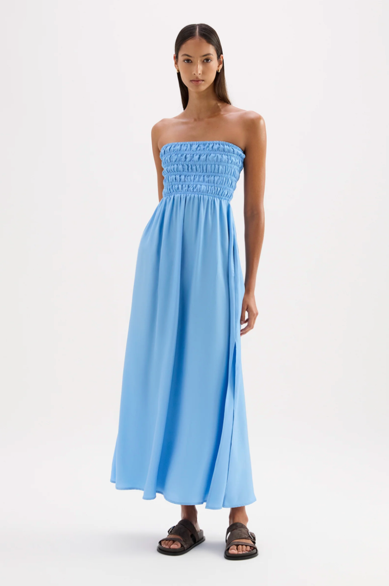 NUDE LUCY Zuri Tencel Maxi Dress HORIZON