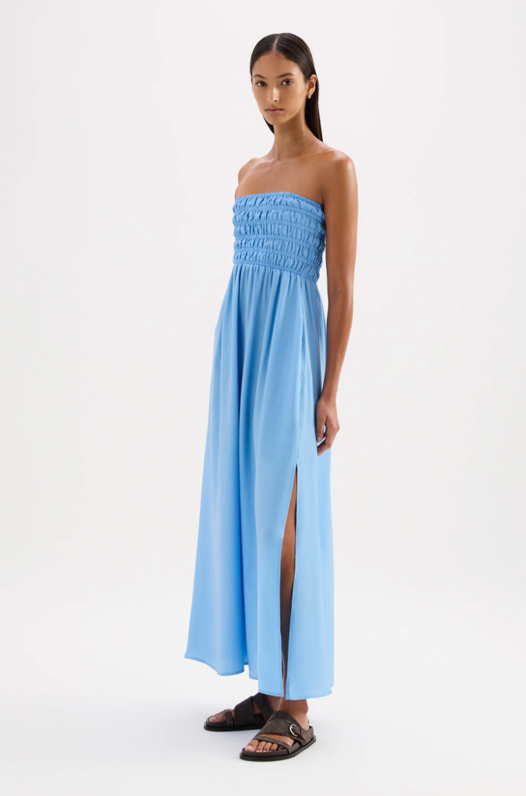NUDE LUCY Zuri Tencel Maxi Dress HORIZON