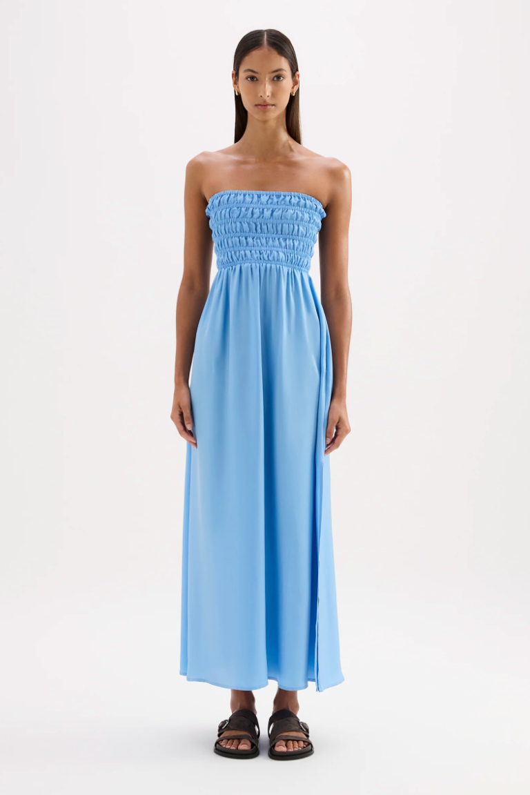 NUDE LUCY Zuri Tencel Maxi Dress HORIZON