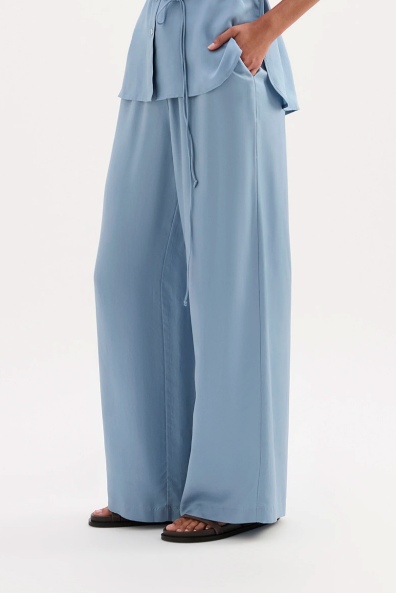 NUDE LUCY Lawton Tencel Pant FROST