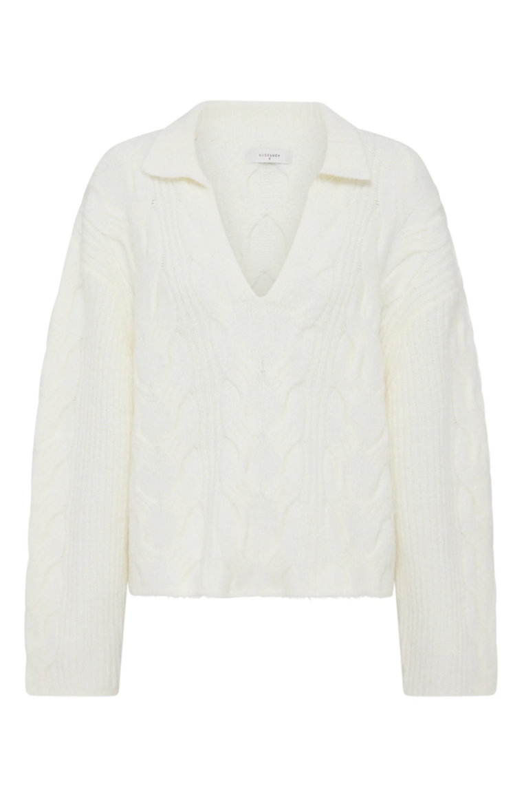 NUDE LUCY Anise Cable Knit SALT