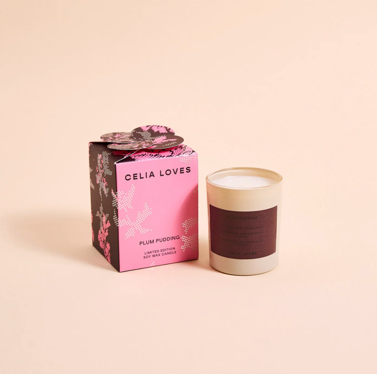 CELIA LOVES Mini Candle PLUM PUDDING