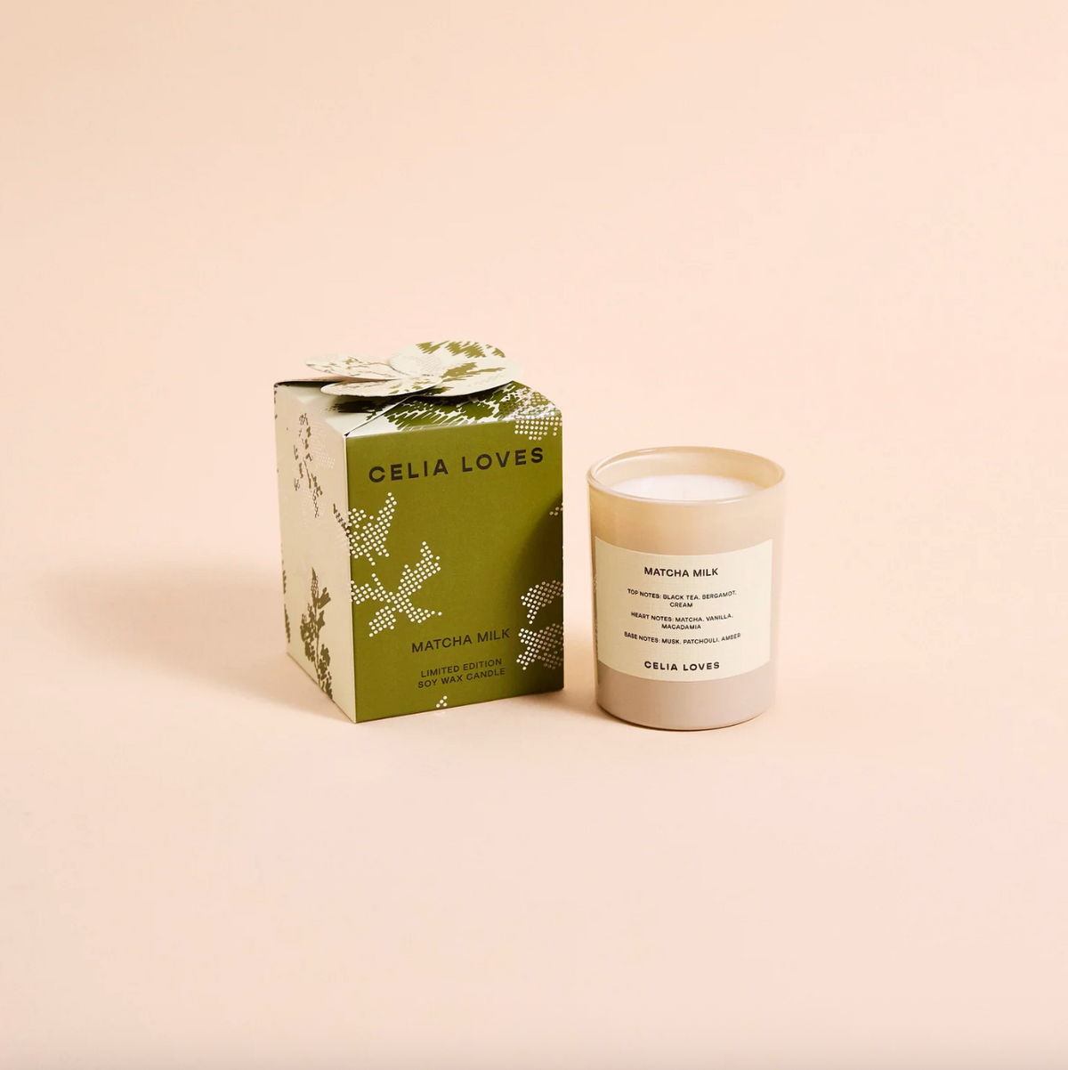 CELIA LOVES Mini Candle MATCHA MILK