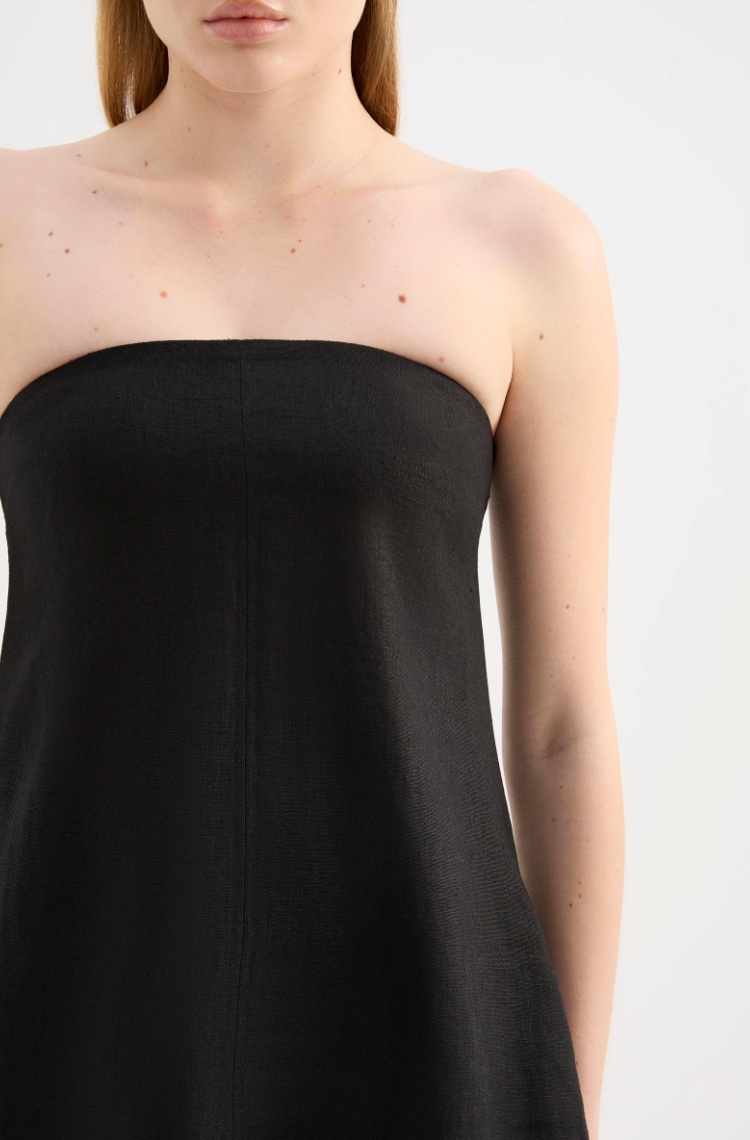 NUDE LUCY Elyse Mini Dress BLACK