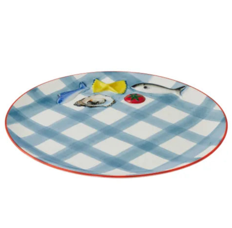 DELI Round Ceramic Platter