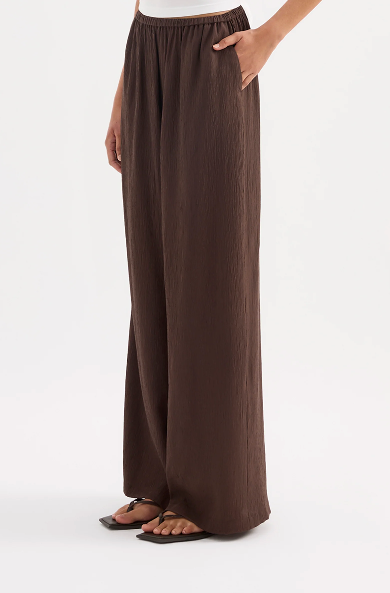 NUDE LUCY Winfield Pant CHOCOLATE