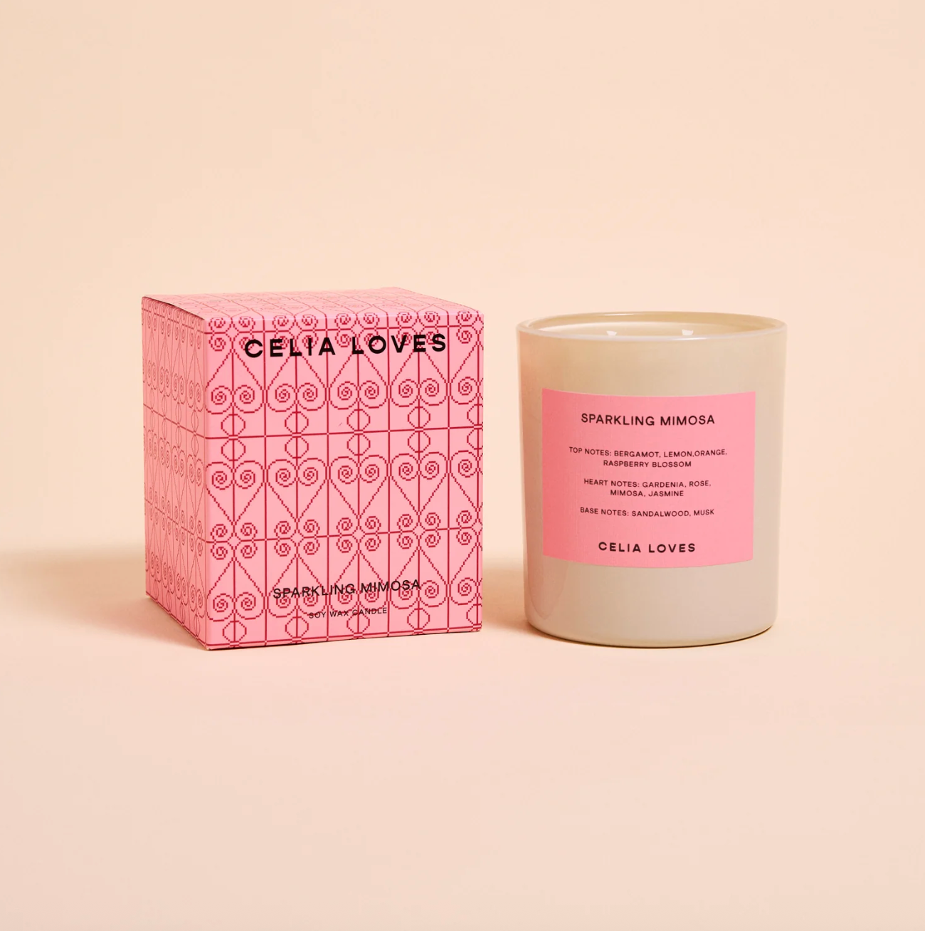 CELIA LOVES 80hr Candle SPARKLING MIMOSA