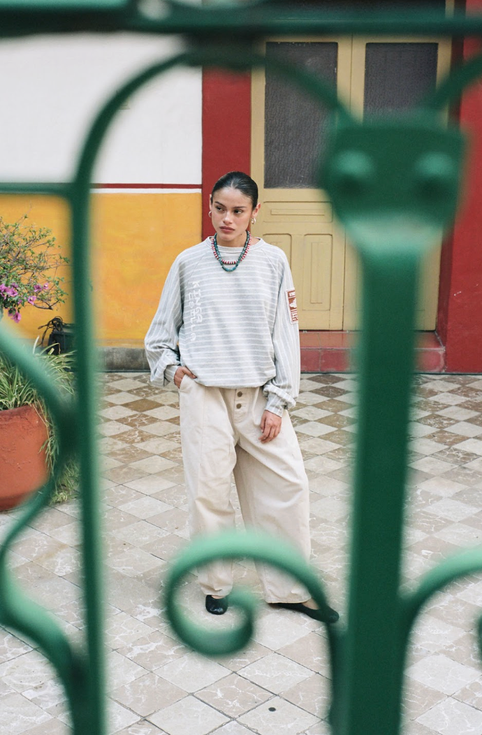 KINGA CSILLA Smoke Stripe Med Jumper