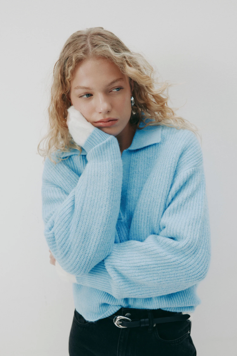 NUDE LUCY Coleen Rugby Knit HORIZON
