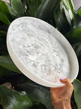 NASHI Signature Round Platter Medium WHITE