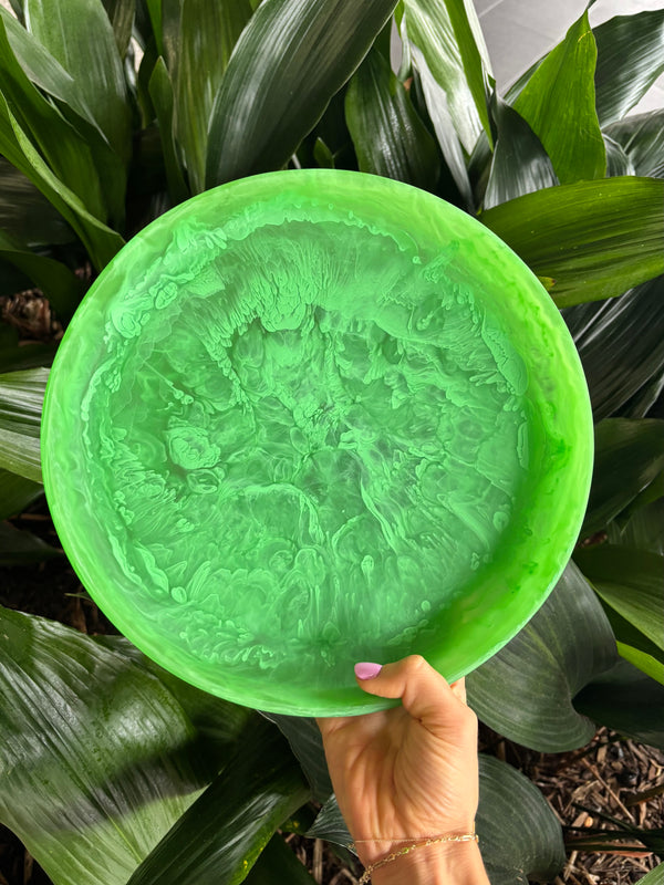 NASHI Signature Round Platter Small PERIDOT