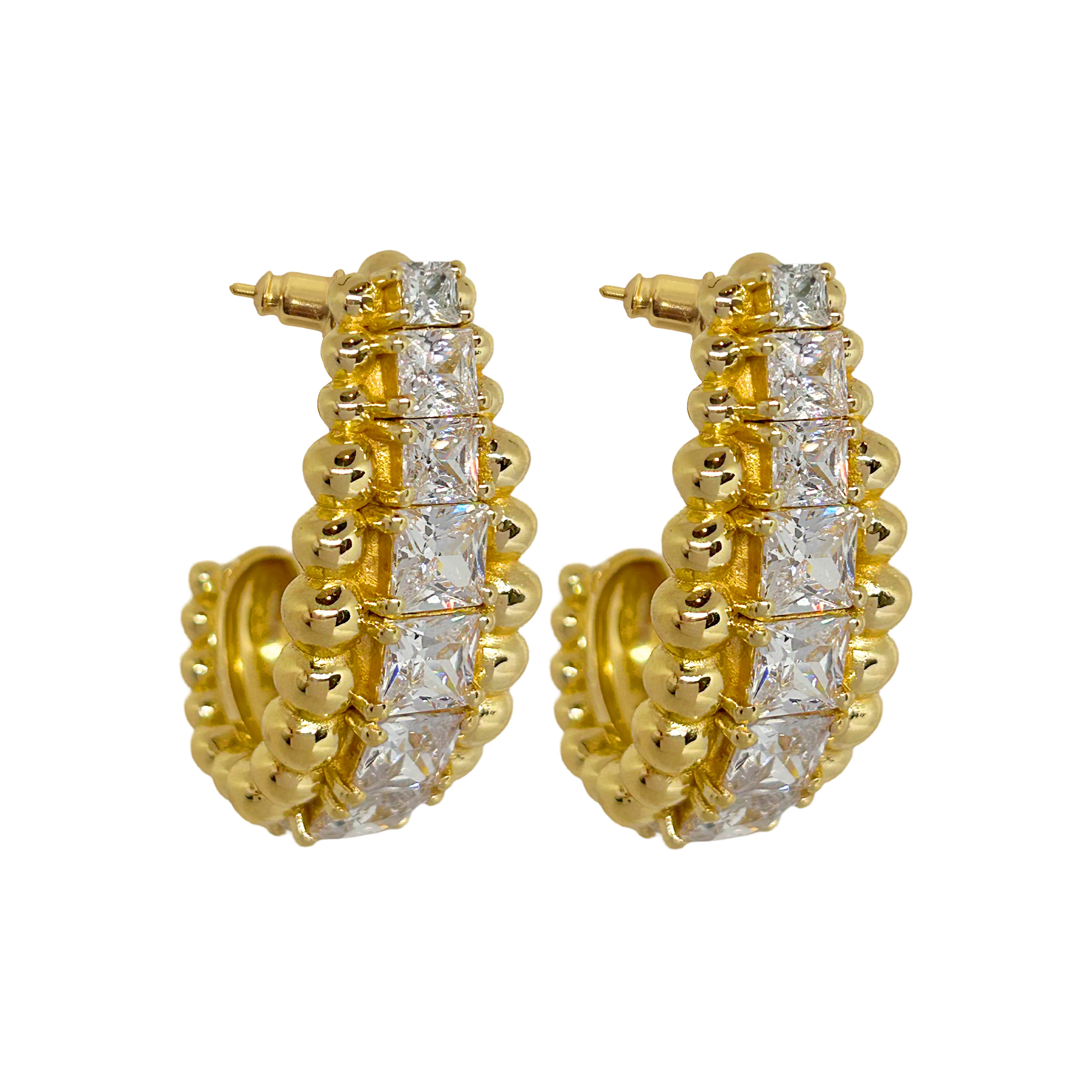MOUNTAIN & MOON Marilyn Earrings GOLD