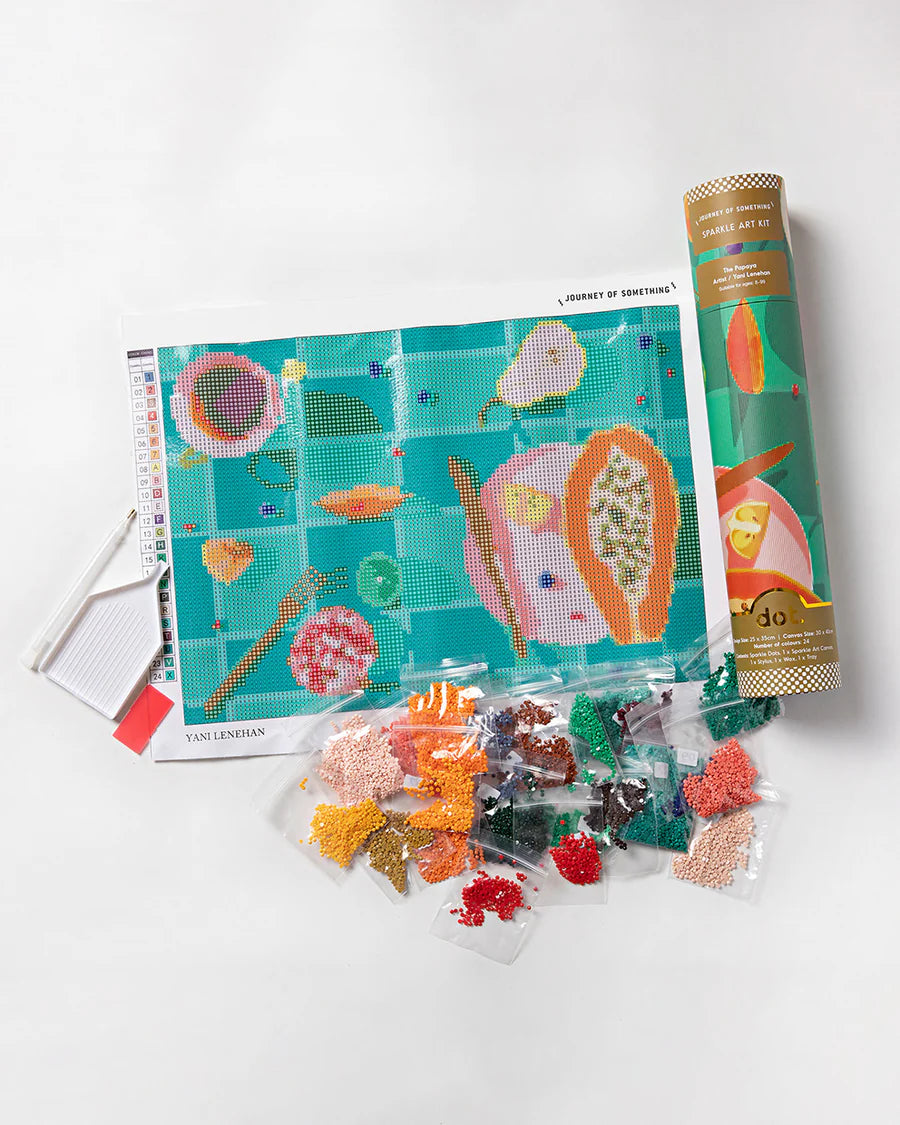 JOS Sparkle Art Kit PAPAYA