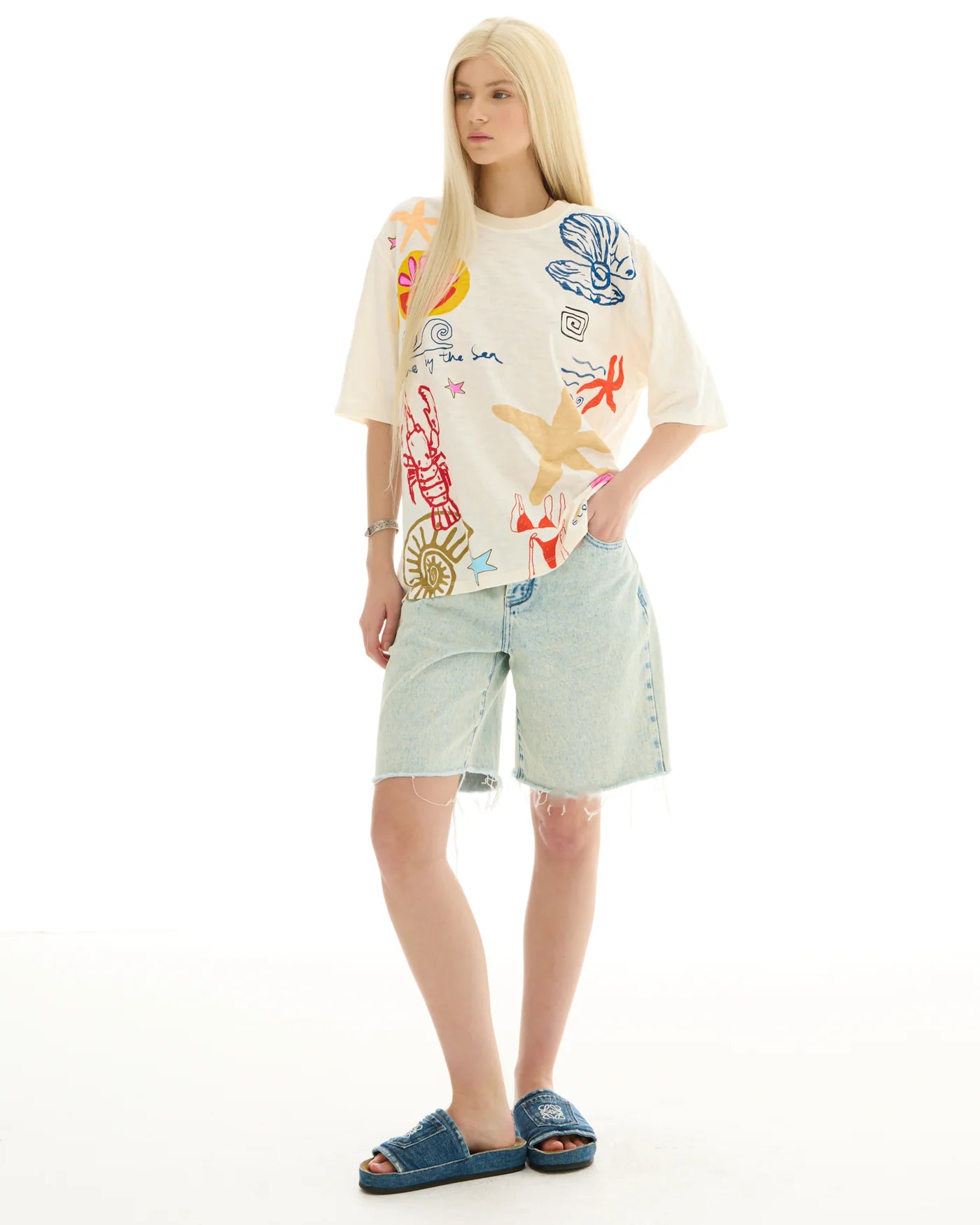 THE TALES My Illustrated Seaside Tee