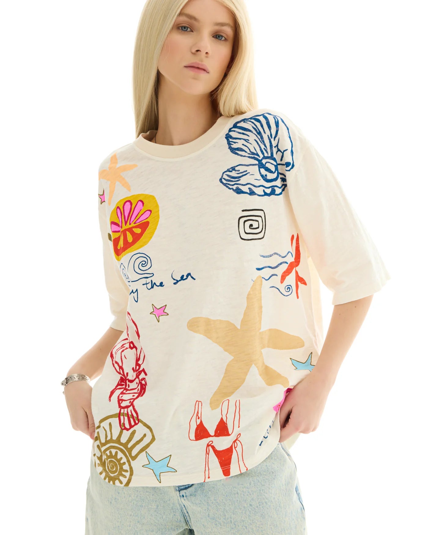 THE TALES My Illustrated Seaside Tee