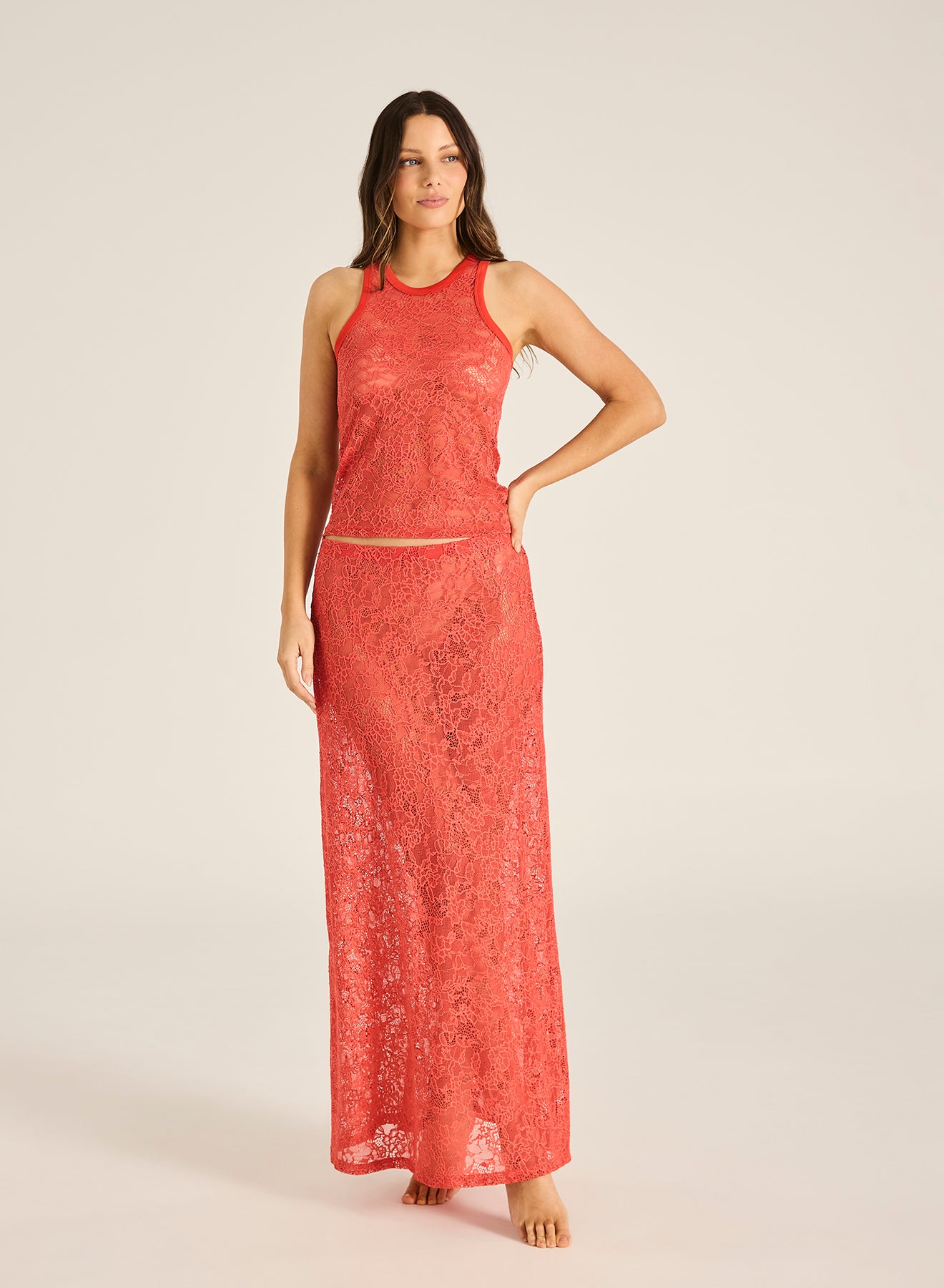 TIGERLILY Indi Maxi Skirt SPICE