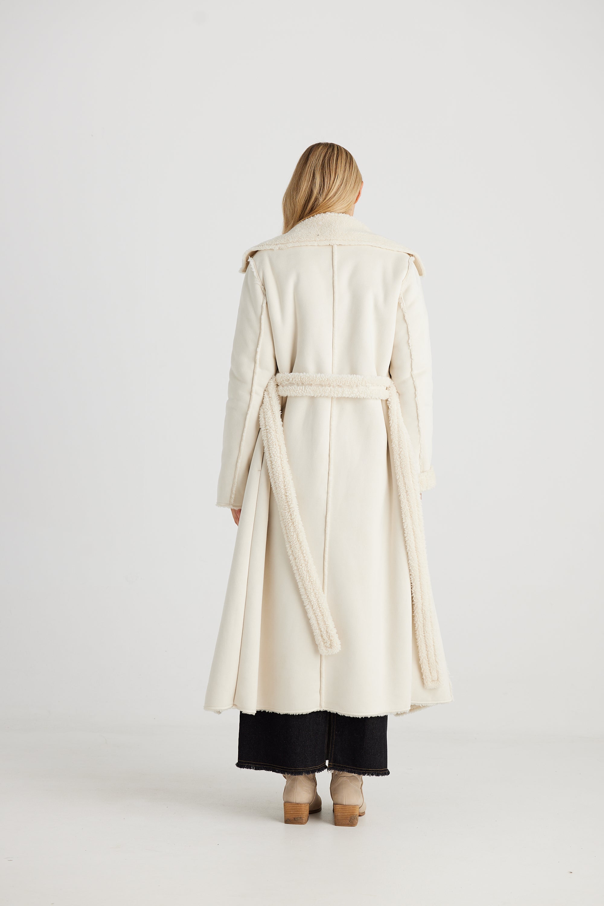 TALISMAN Sterling Coat ECRU