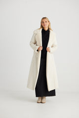 TALISMAN Sterling Coat ECRU