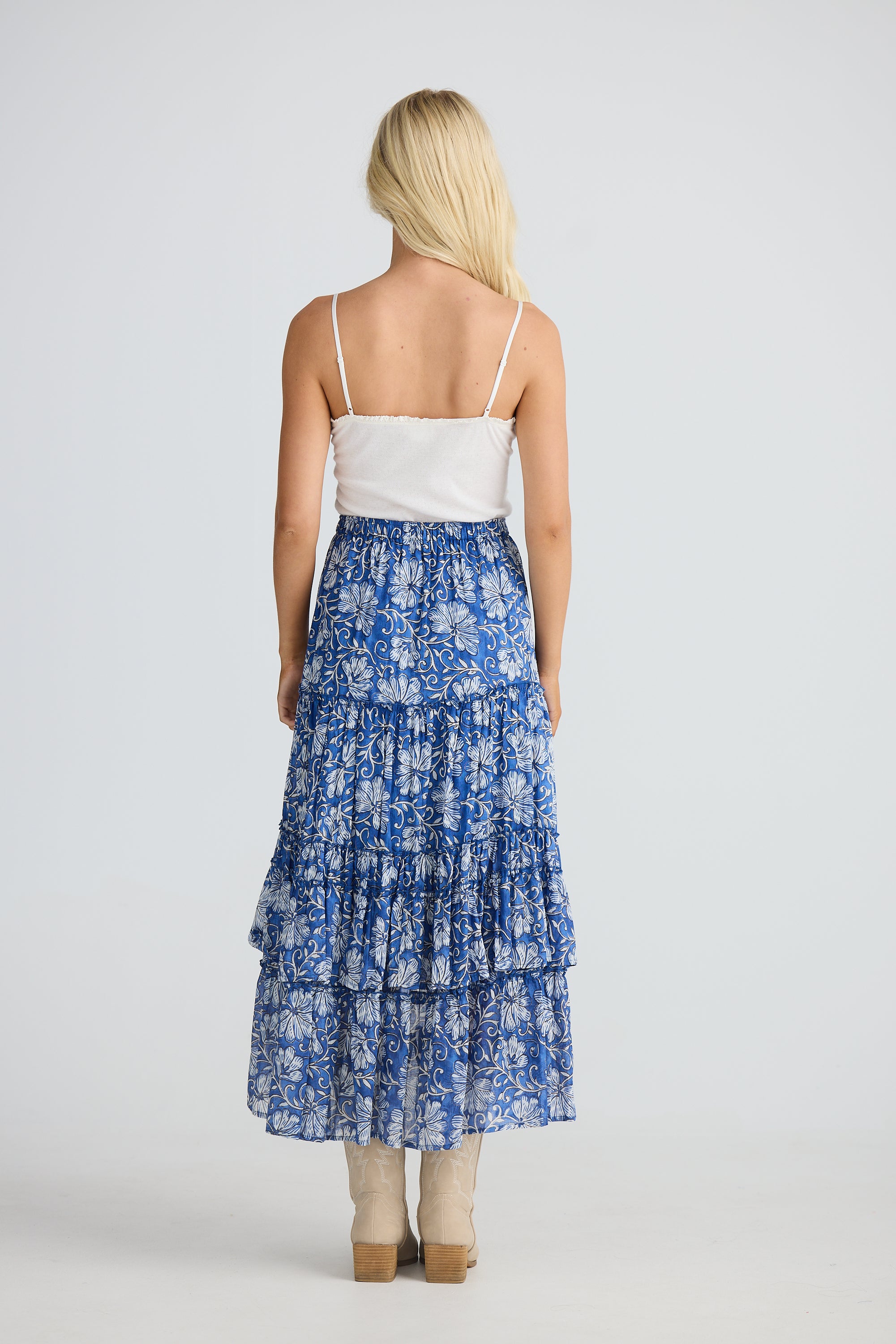 TALISMAN Sassy Skirt BLUE BLOSSOM