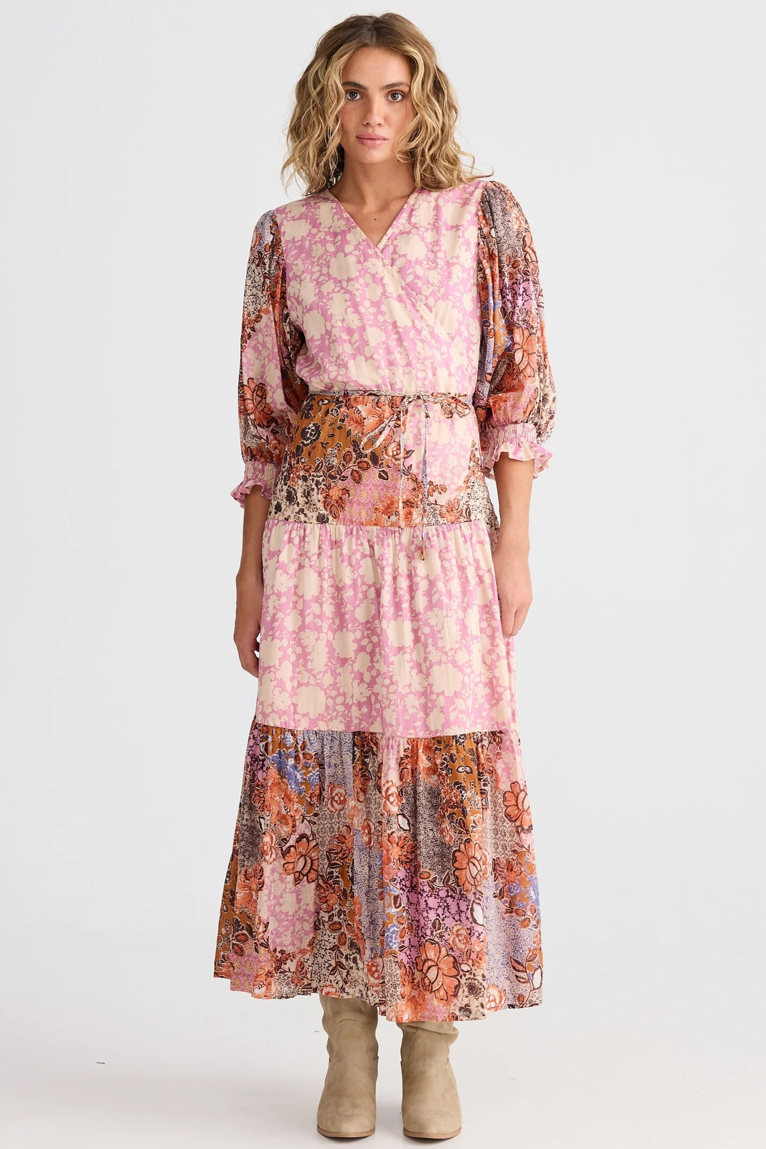 TALISMAN Tara Wrap Dress DREAM WEAVER