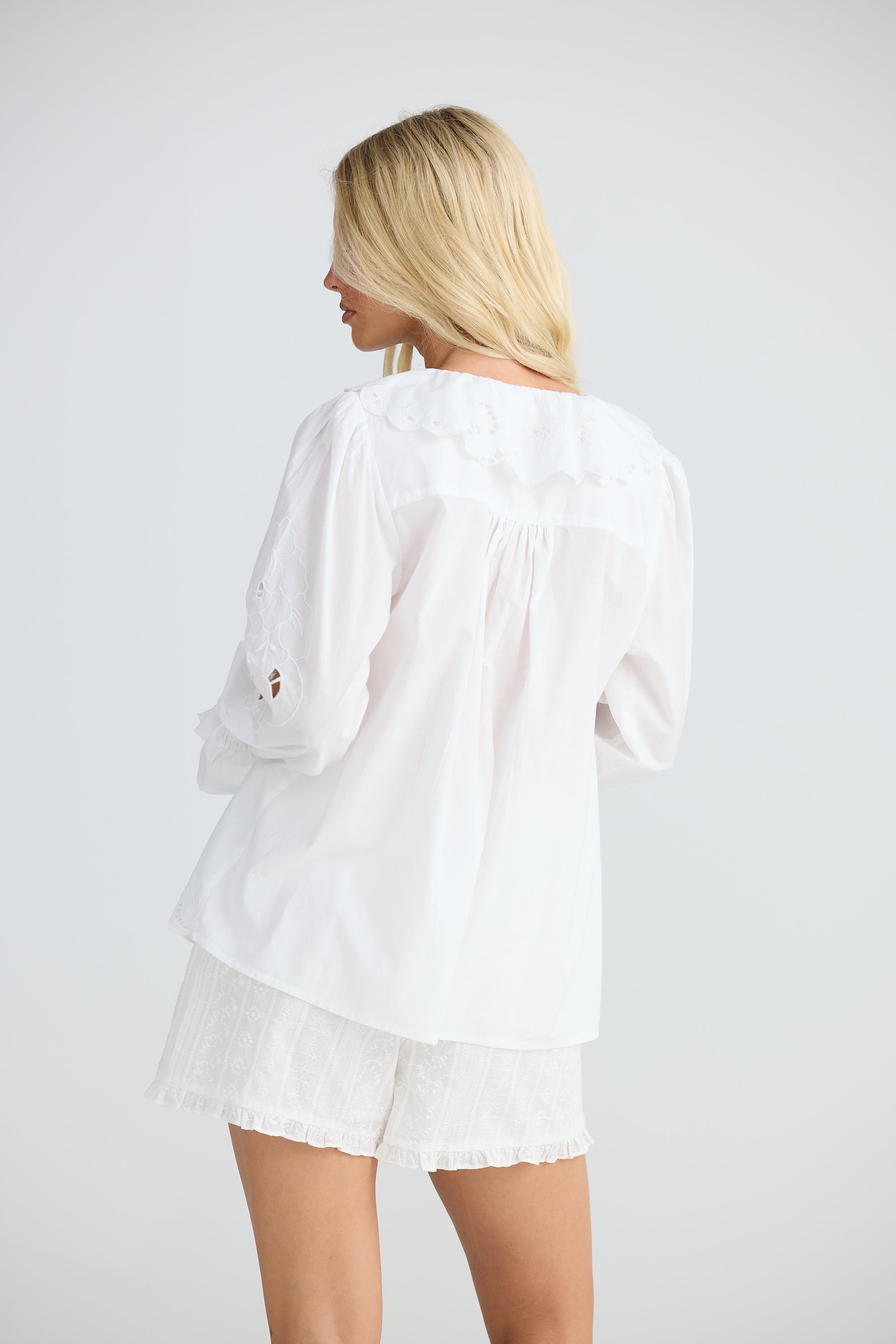 TALISMAN Sonnet Shirt WHITE