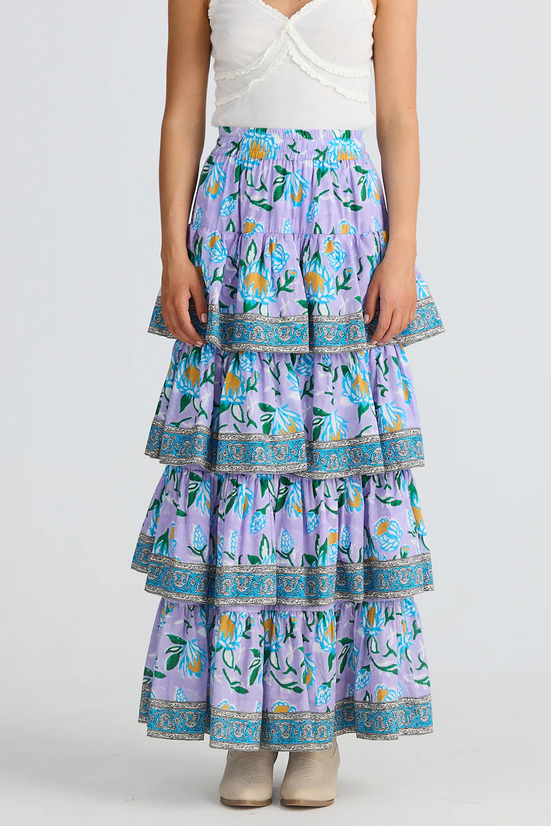 TALISMAN Silvana Skirt LILAC LOTUS