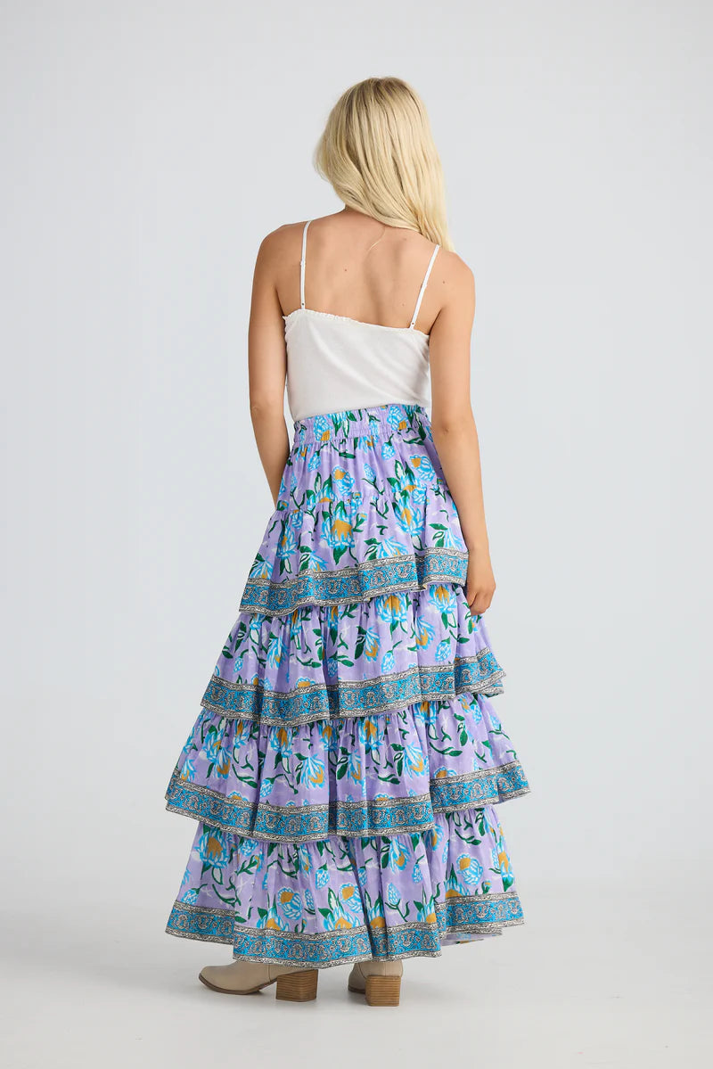 TALISMAN Silvana Skirt LILAC LOTUS