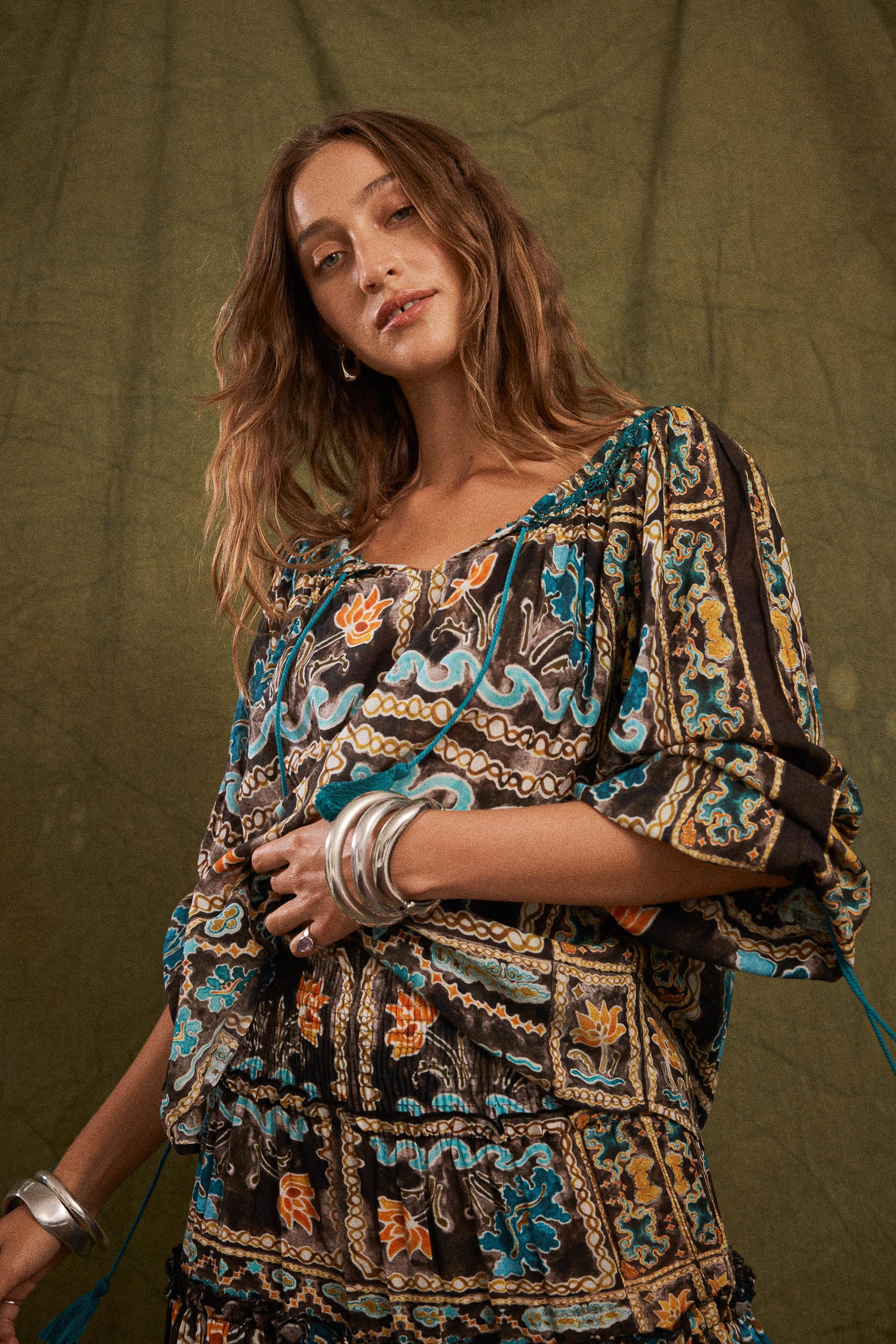 KINGA CSILLA Tayum Bay Blouse