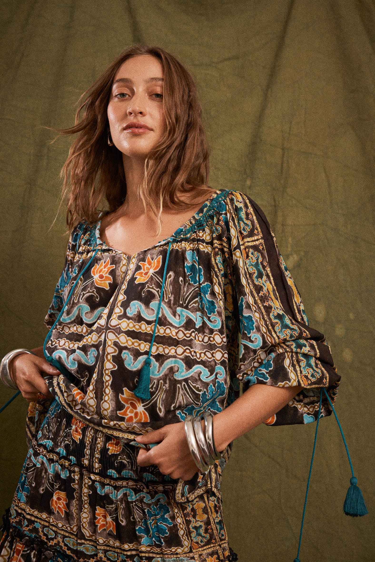 KINGA CSILLA Tayum Bay Blouse