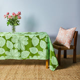 BONNIE & NEIL Medium Tablecloth MARGOT GREEN 250cm x 145cm