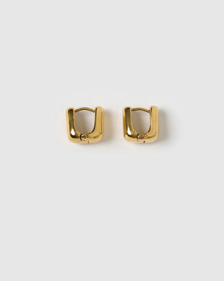 Arms of Eve Tess Hoop Earrings GOLD