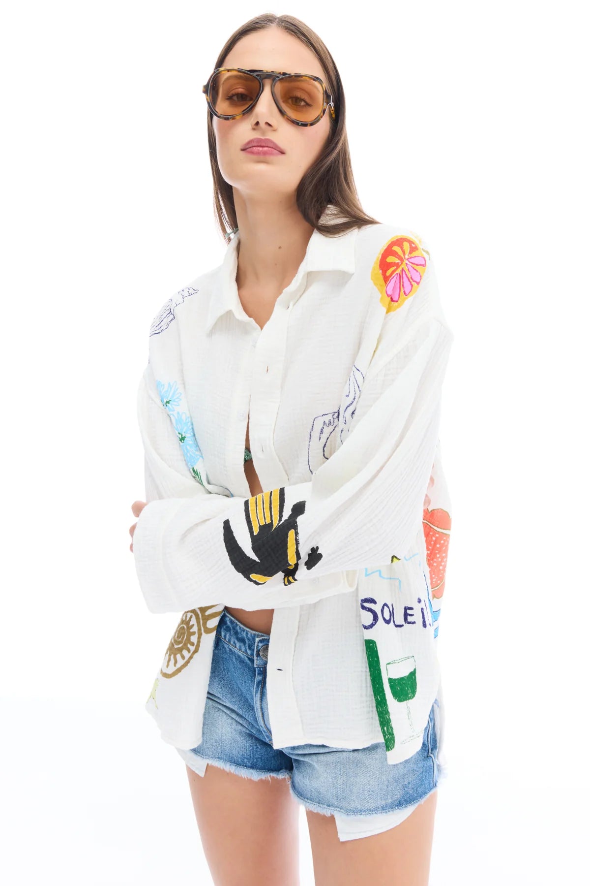 THE TALES Illustrated Weekend Shirt