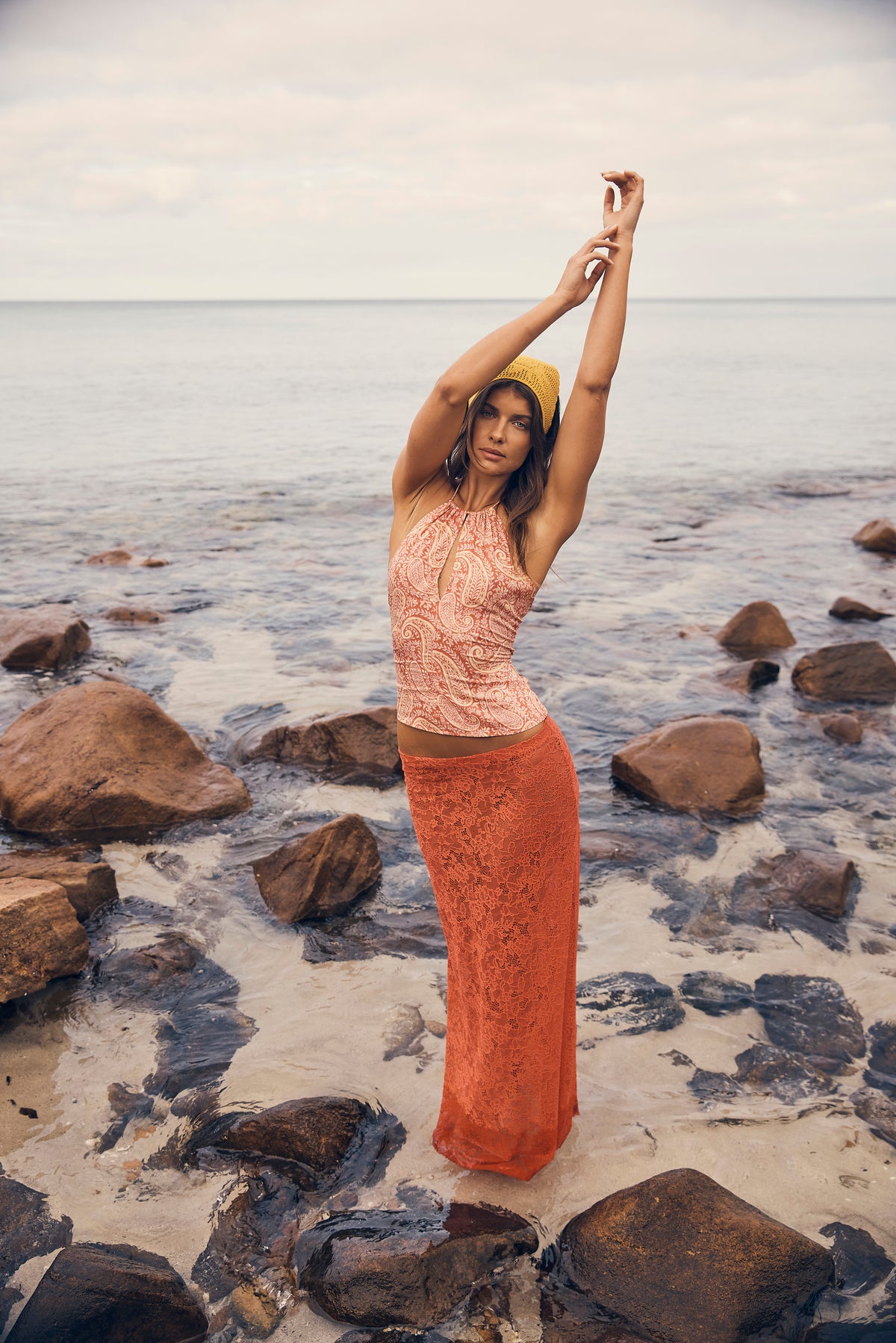 TIGERLILY Indi Maxi Skirt SPICE