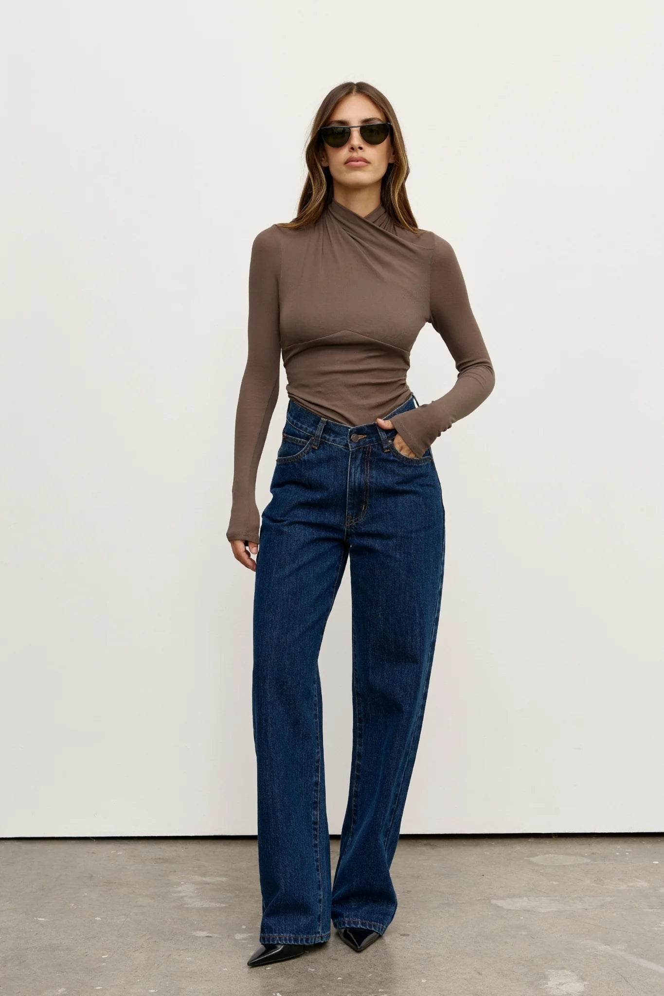 BAYSE Tonia Top GREY