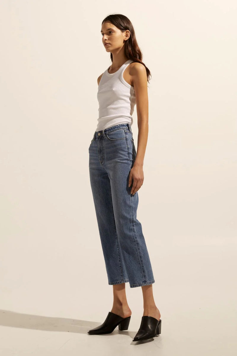 ZOE KRATZMANN Tariff Jean MID WASH DENIM