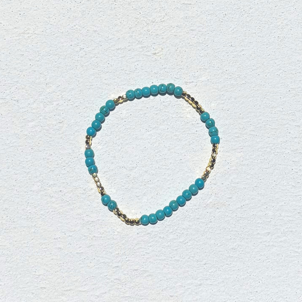 HEI TAI Milos Layer Bracelet TURQUOISE
