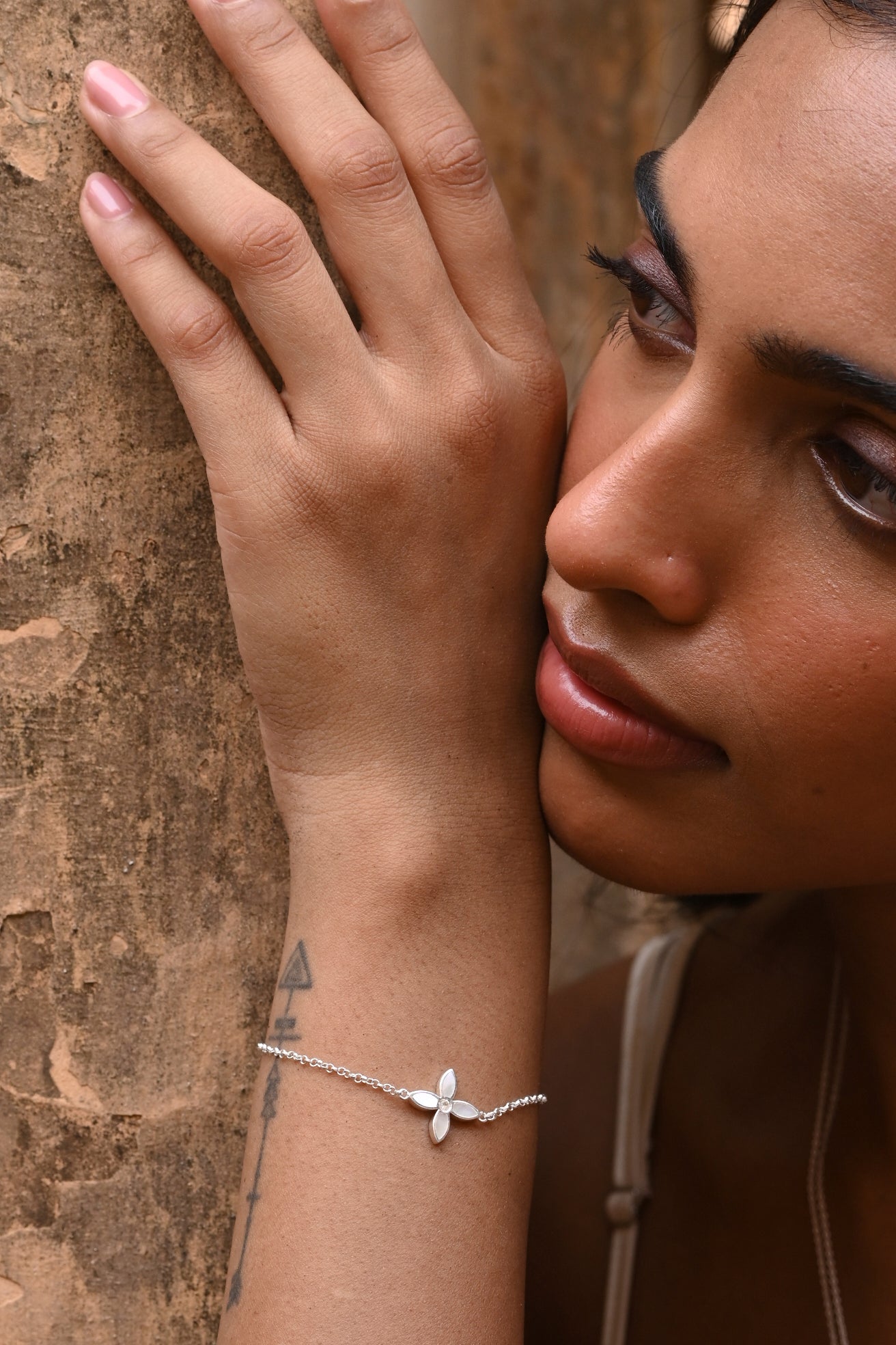 MURKANI Desert Flower Bracelet SILVER
