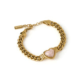 AOE Valentine Bracelet ROSE QUARTZ