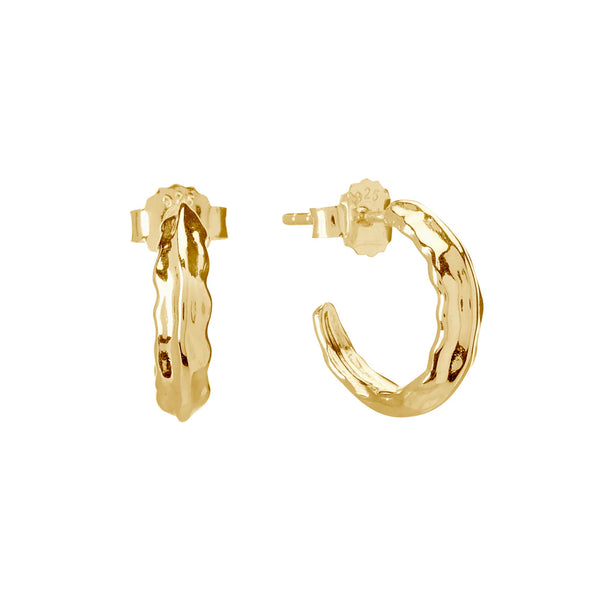 MURKANI Vintage Hoops Small GOLD