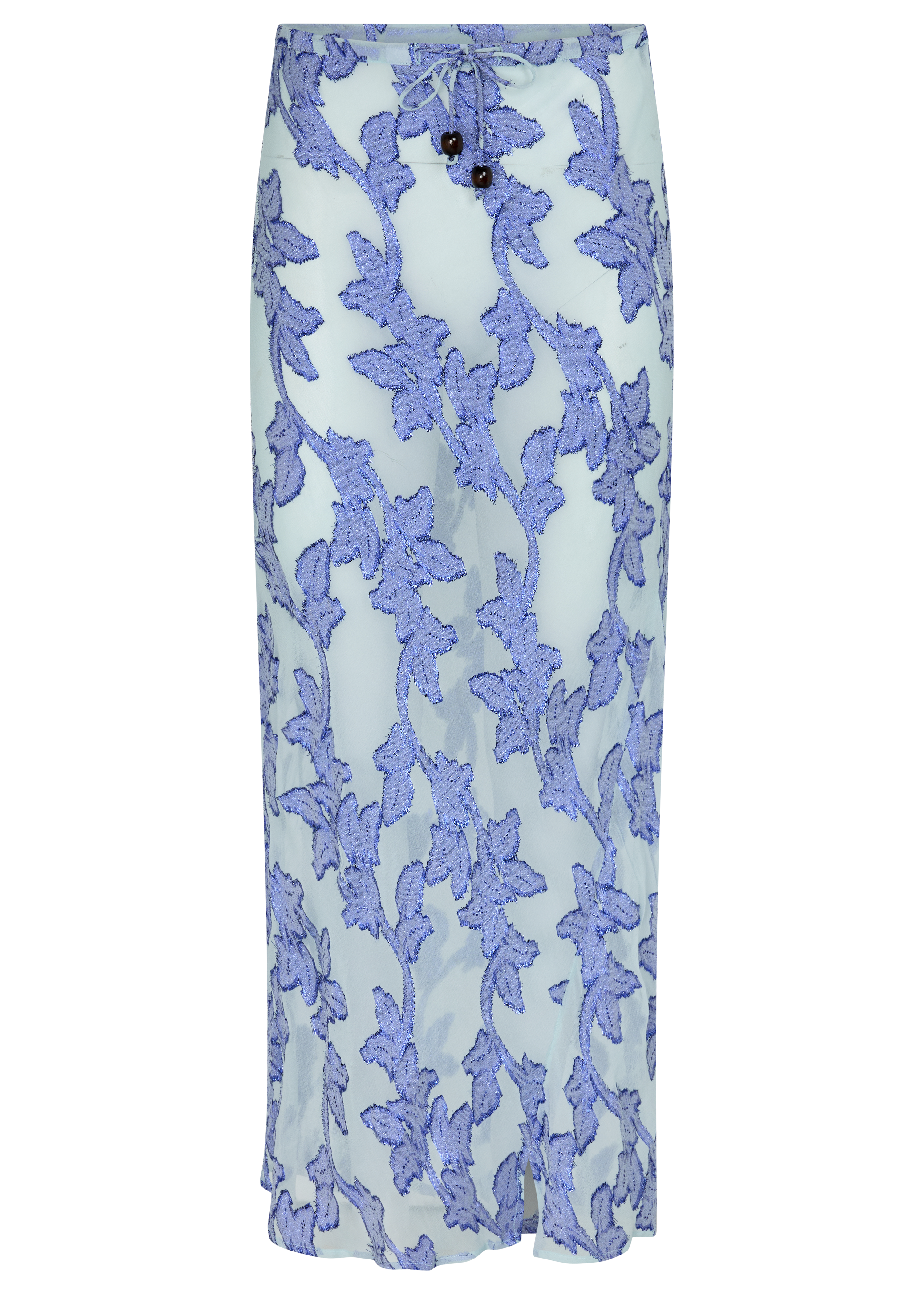 KINGA CSILLA Verde Column Skirt
