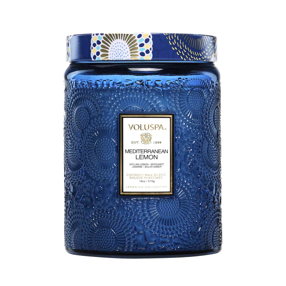 VOLUSPA 100hr Candle MEDITERRANEAN LEMON