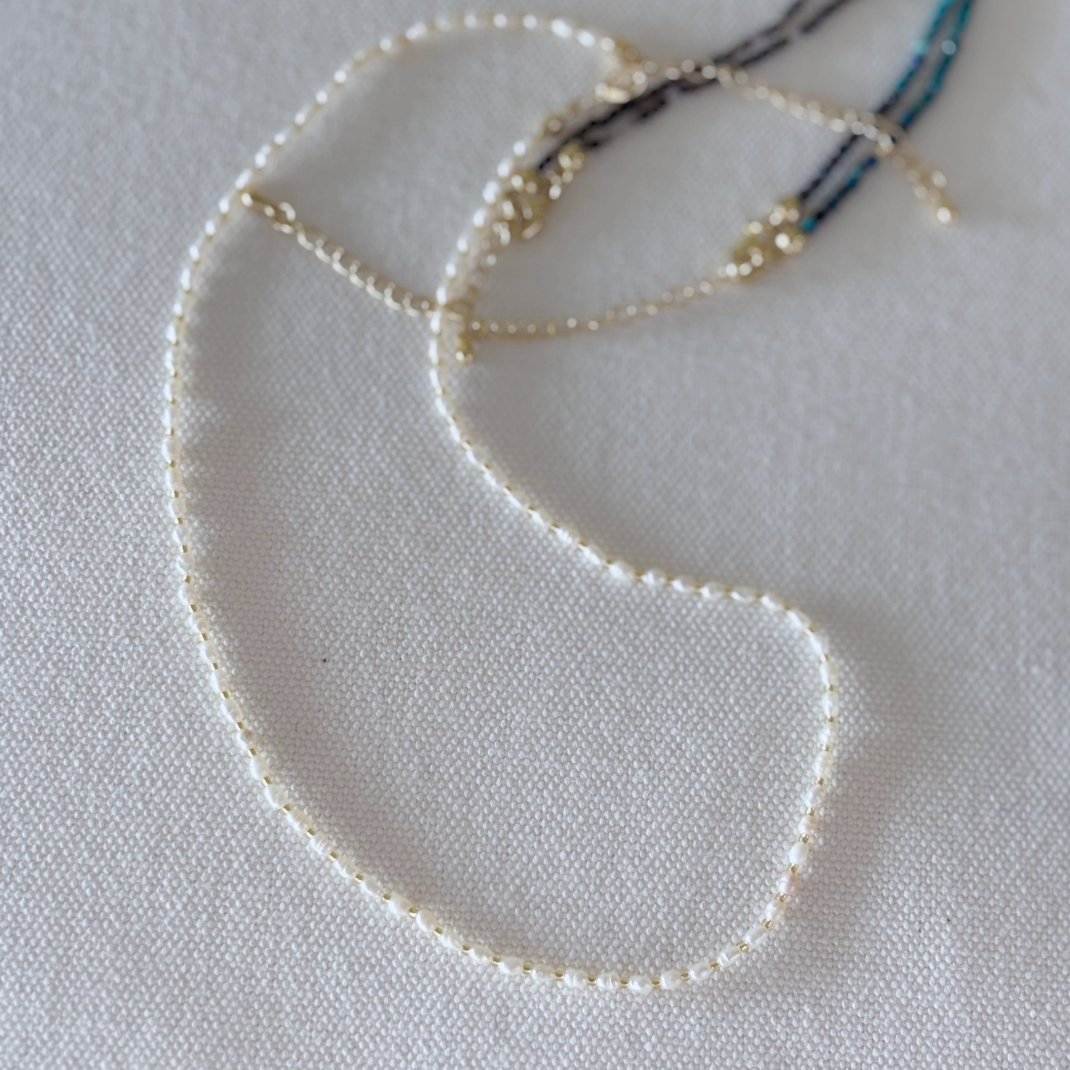 HEI TAI Stella Necklace TINY FRESHWATER PEARLS