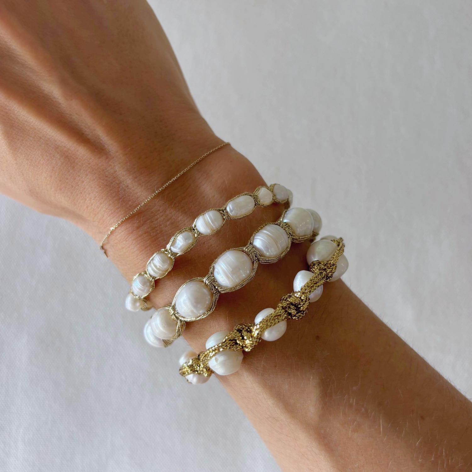 HEI TAI Sophie Pearl Bracelet LARGE